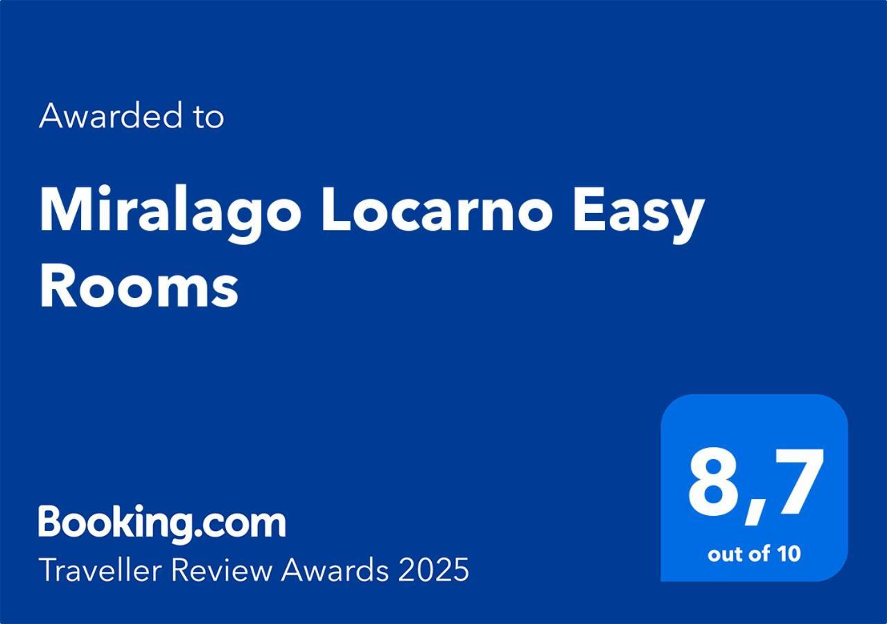 Miralago Locarno Easy Rooms Muralto Eksteriør bilde