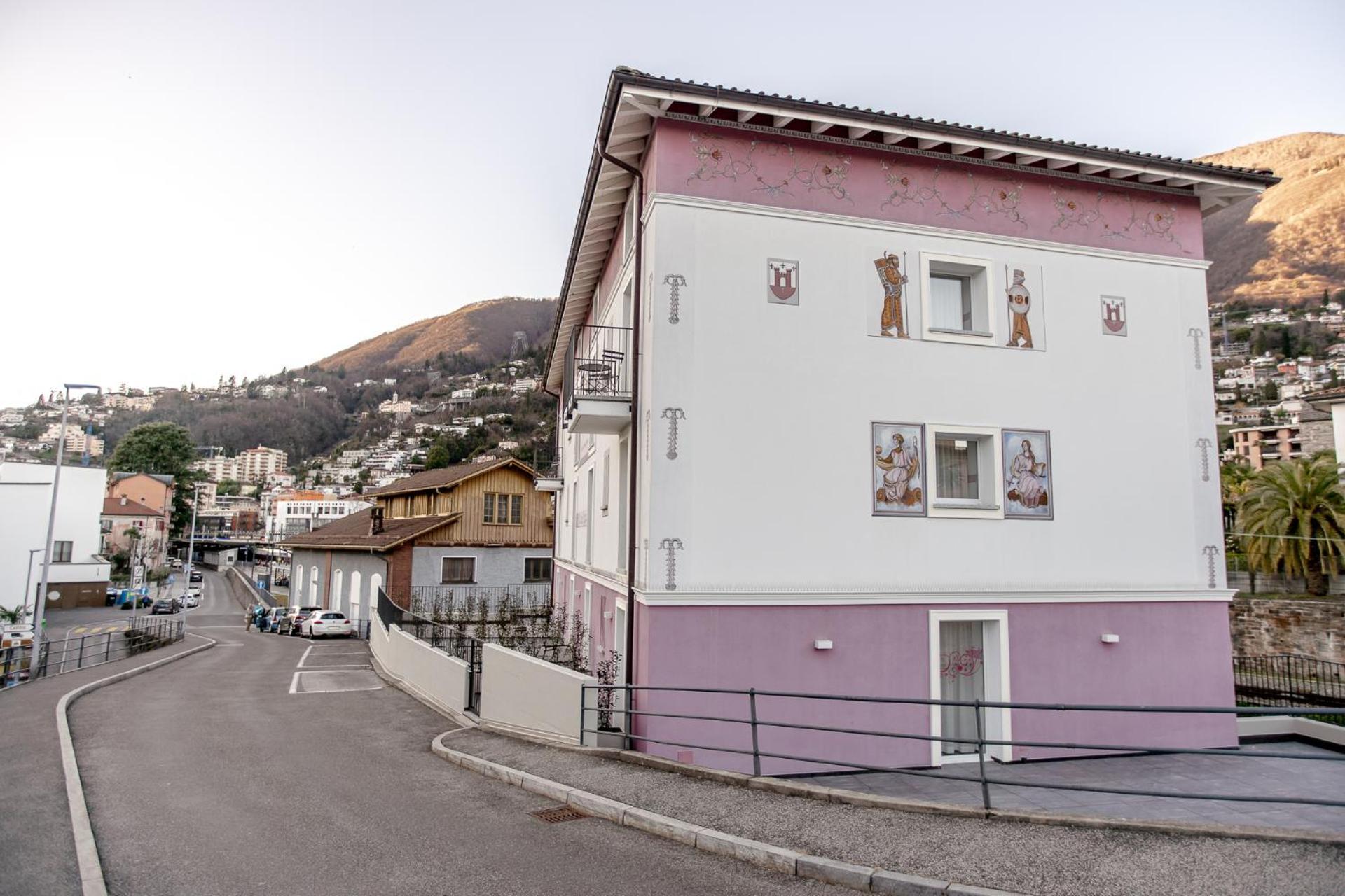 Miralago Locarno Easy Rooms Muralto Eksteriør bilde