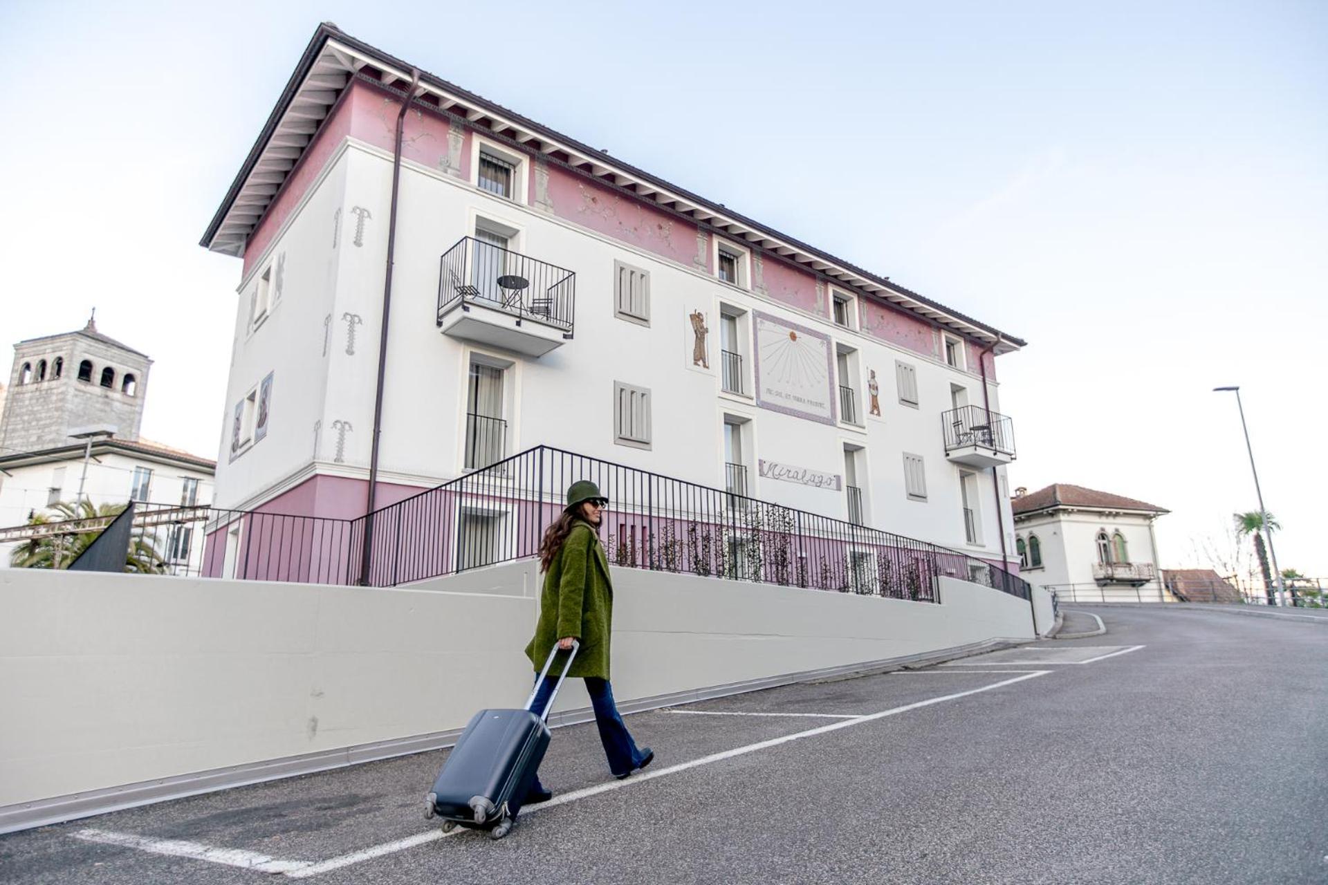 Miralago Locarno Easy Rooms Muralto Eksteriør bilde